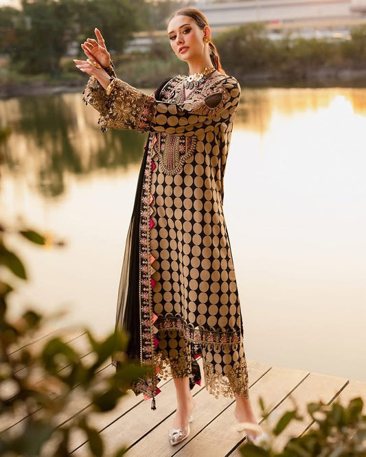 Charimza Formal Lawn Suit D - 1781