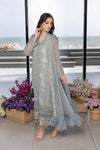 Azure Luxuxy Chiffon Dress Design No : 1498