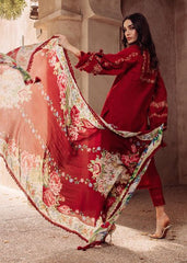 CRIMSON SAIRA SHAKIRA LUXURY COLLECTION D# 1595