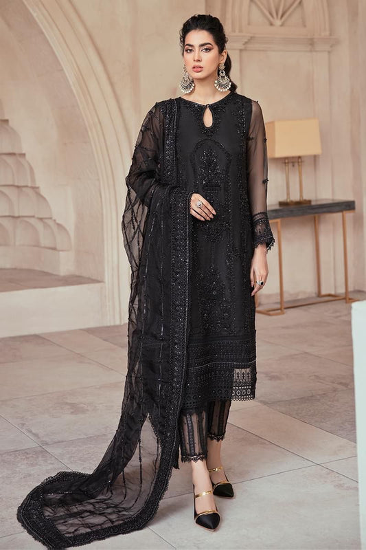 Mushq Formal Net Dress 1576 - Black