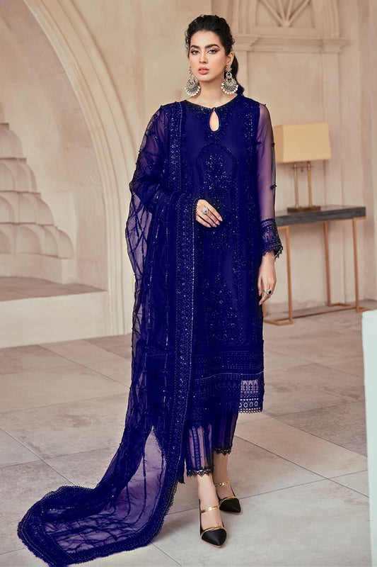 Mushq Formal Net Dress   Design No 1590
