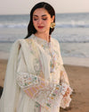 Qalamkar Luxury Lawn Embroidered 3 Piece Unstitched SA-10 ILARA - 1919