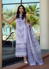 KANWAL MALIK ZAIRA LAVENDER LAWN 3 PC