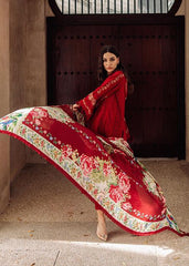 CRIMSON SAIRA SHAKIRA LUXURY COLLECTION D# 1595