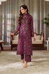 Iznik Luxury Printed & Embroidered 3 Pc Unstitched Lawn Suit UE-538 Magenta - 1906