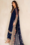 FARASHA NAVY LUX CHIFFON D - 1846