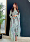 Iznik Lawn Dress Design No : IZK - 1743