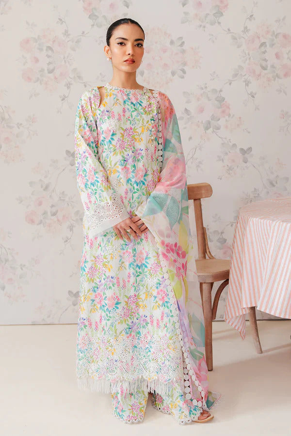 AFROZE Lawn Collectionat - Design No: AL-VANILLA-24 - Eastern Fashion