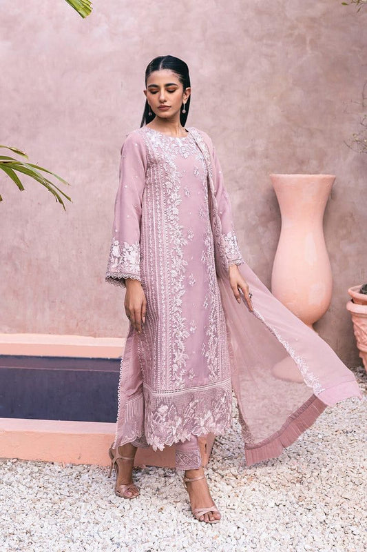 Azure Fancy Lawn Dress - Design No: 1705 - Eastern Fashion