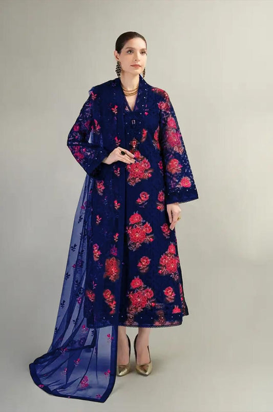 Bareeza Fancy Lawn Dress - Design No: 1719 - Eastern Fashion