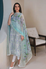  Baroque Lawn Dress - Design No: SB-CK-24 - Eastern Fashion