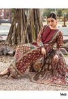 Maria.B Lawn Mprint 2114 Maroon