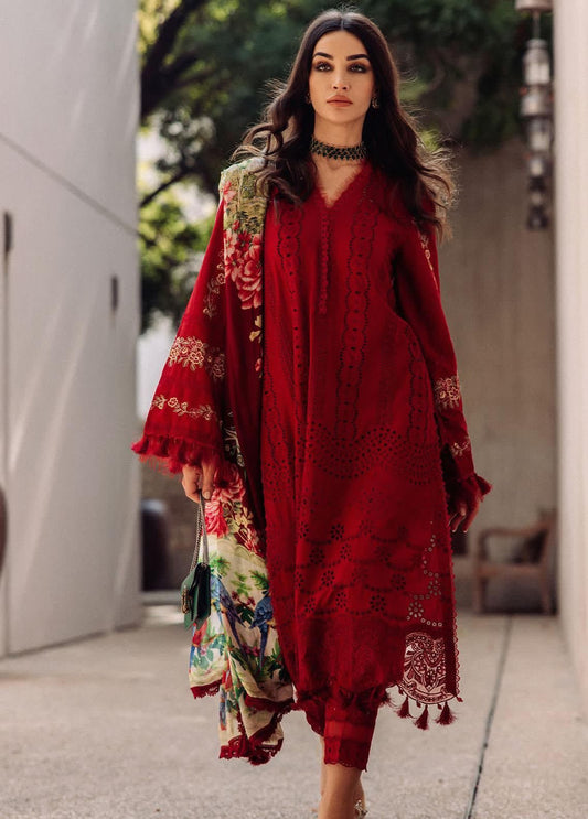 Crimson Saira Shakira Luxury Dress Collection -D# 1595 - Eastern Fashion