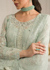 Gulal Luxury Chiffon Embroidered Unstitched Wedding Festive Jade -02 D - 1786