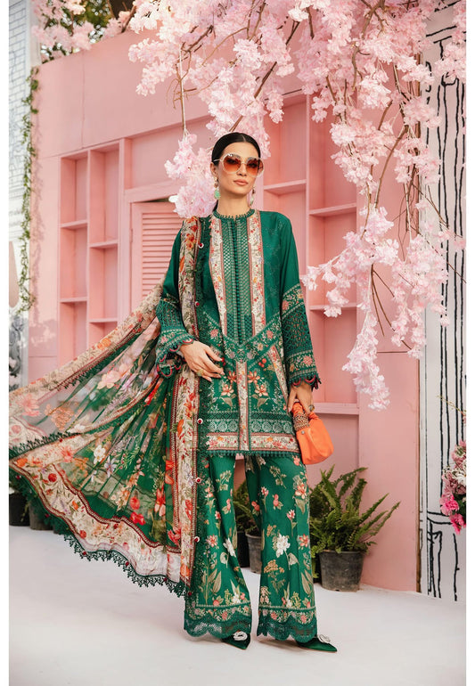 Maria.b Mprint Lawn D - 2610 Green