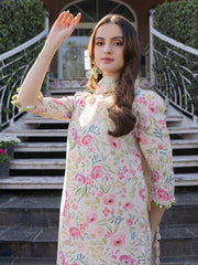 Izel Chikenkari Lawn D - 1796