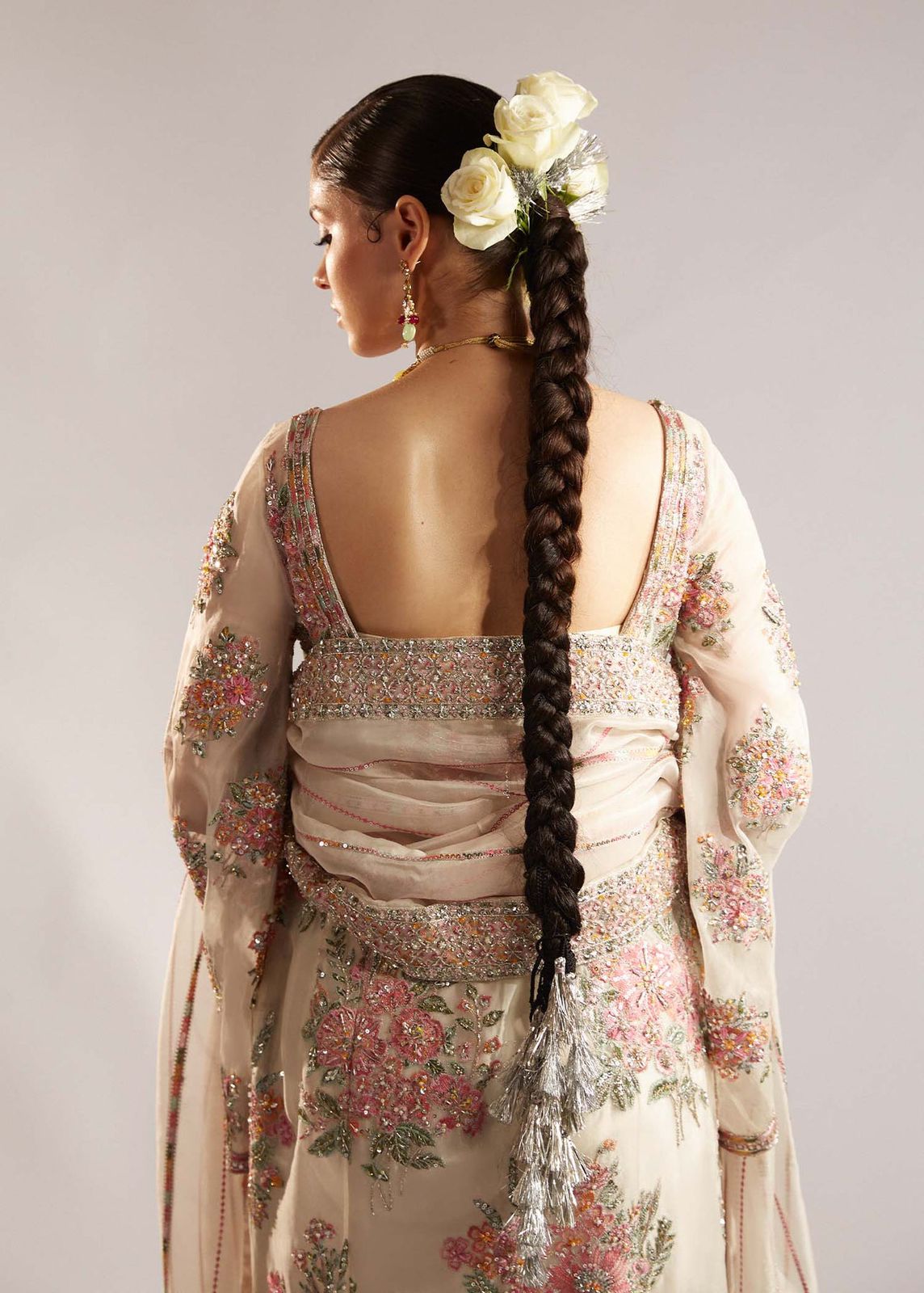 Shop HUSSAIN REHAR FORMAL ORGANZA DRESS | Eastern Fashion Shop HUSSAIN REHAR FORMAL ORGANZA DRESS | Eastern Fashion