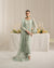 Gulal Luxury Chiffon Embroidered Unstitched Wedding Festive Jade -02 D - 1786