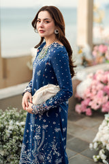 Qalamkar  Lawn Sahil Luxury Aurora D# 1763