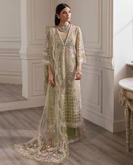 Crimson X Saira Shakira Net Unstitched Wedding Collection | D.no 1731