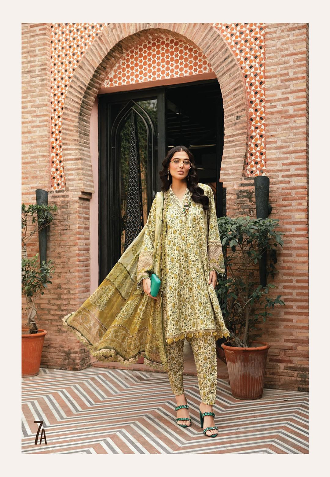 Maria.b Lawn Suit D.No 7a