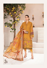 Maria.B Lawn Suit MPT2202 MUSTARD