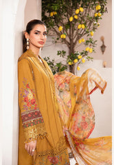 Maria.B Lawn Suit MPT2202 MUSTARD