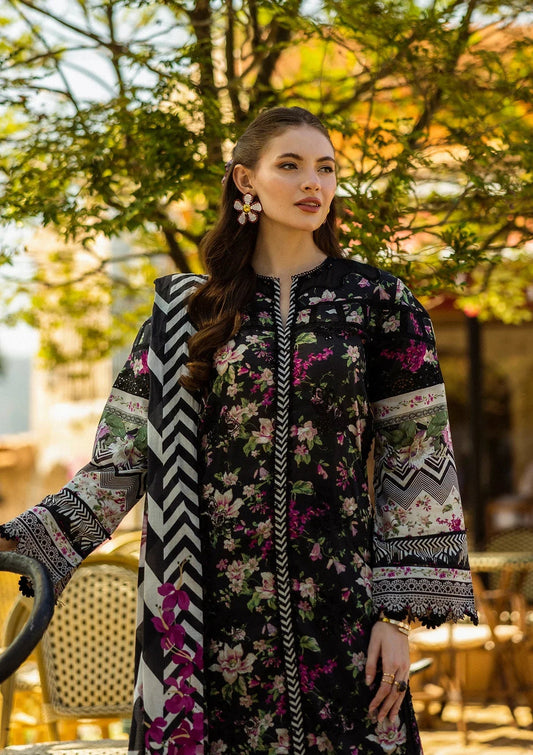 Lawn - Elaf Premium - Print Chikankari 25 - ELK-05A BELLEZA
