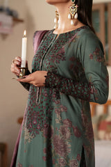IZNIK Premium Embroidered Lawn Collection Unstitched 3Pc Suit IPK-08