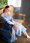 Azure Formal Chiffon D - 1812