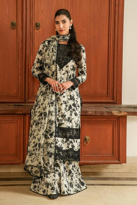 Aneela Lawn Embroidery Dress - 1807