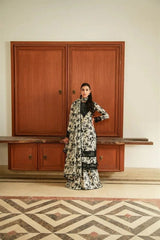 Aneela Lawn Embroidery Dress - 1807