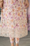 BAROQUE EMBROIDERED PRINTED LAWN SF-4099 D - 1803