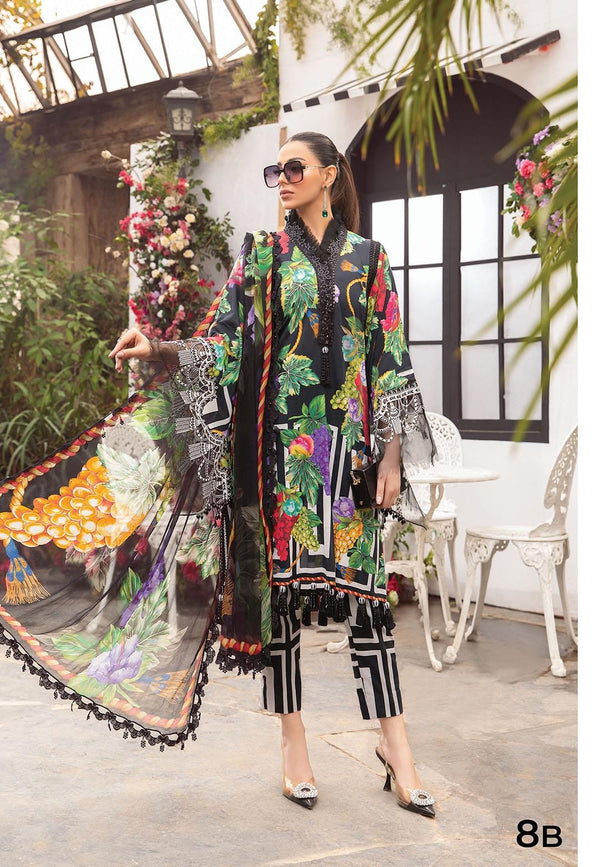 Maria.b Mprint Lawn Dress - Design No: 2108-B - Eastern Fashion