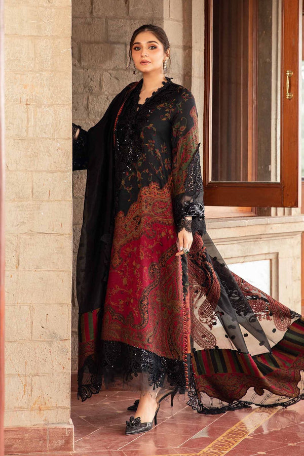 Maria B M Print Lawn Dress - Eastern Fashion 