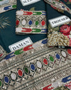 Sabyasachi Lawn Embroidered & Printed 3 Piece Dress - 1898