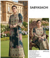Sabyasachi Lawn Embroidered & Printed 3 Piece Dress - 1898
