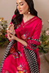 Charizma Lawn Embrodiered & Printed 3 Piece Dress - 1930
