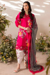 Charizma Lawn Embrodiered & Printed 3 Piece Dress - 1930