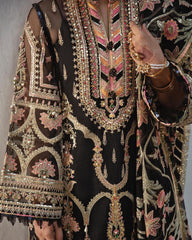 MNR MOHSIN NAVEED RANJHA ORGANZA GHARARA  Design No : 1405