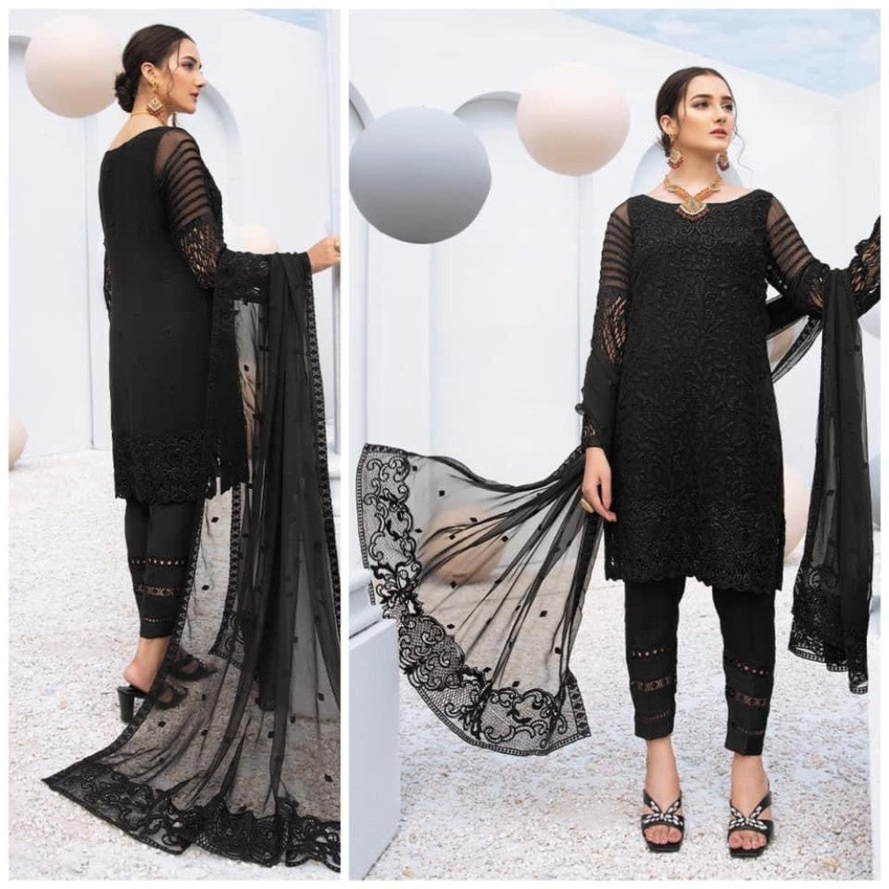 D.NO 1235 | Laavish Chiffon Dress