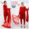 Laavish Chiffon Dress Design No 1270 RED